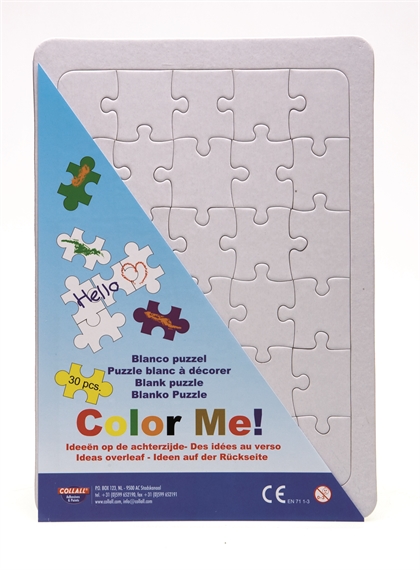 Puzzles blanco A4 - 30 pièces